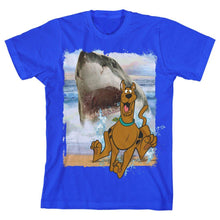 Load image into Gallery viewer, Scooby Doo Shark Boys Graphic Tee