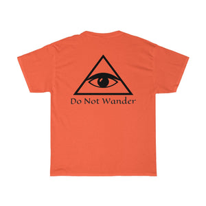 Heavy Cotton Tee —Do Not Wander