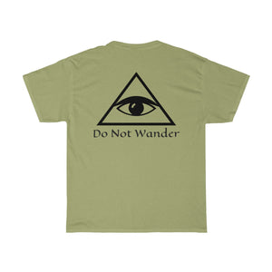 Heavy Cotton Tee —Do Not Wander