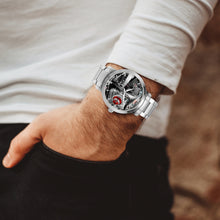 Load image into Gallery viewer, 213.IMPALA BOSS BRANDED, New Steel Strap Automatic Watch (With Indicators)