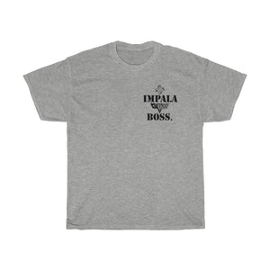 Impala Boss Heavy Cotton Tee —light colors