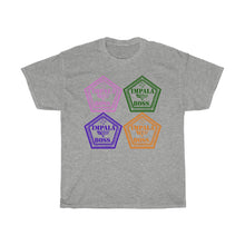 Load image into Gallery viewer, Impala Boss Heavy Cotton Tee —logo in four colors