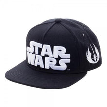 Load image into Gallery viewer, Star Wars Logo Snapback Hat