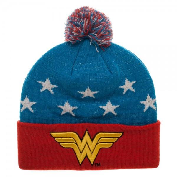 Wonder Woman Embroidered Beanie