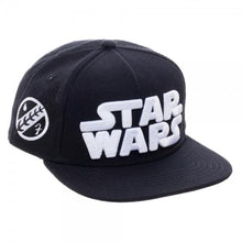 Load image into Gallery viewer, Star Wars Logo Snapback Hat