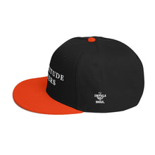 Load image into Gallery viewer, Our Attitude Matters BRANDED Snapback Hats, we have a purpose to do good