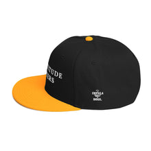 Load image into Gallery viewer, Our Attitude Matters BRANDED Snapback Hats, we have a purpose to do good