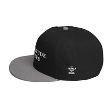 Load image into Gallery viewer, Our Attitude Matters BRANDED Snapback Hats, we have a purpose to do good